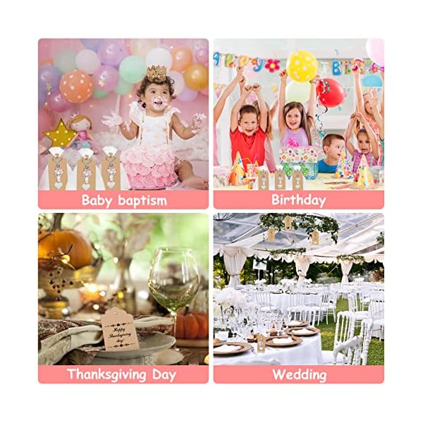 40pcs Llavero ángel de la Guarda,CGBOOM Souvenir de Boda Bautizo Colgante con Bolsas de Organza y Etiquetas Bautizo… - Imagen 7