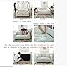 WJX&Likerr Waterproof Stretch Sofa Cover,Universal Couch Cover Full Cover Sofa Towel Combination Sofa slipcover Thick Children pet Sofa Protector-White 4-seat 235-300cm(93-118inch)