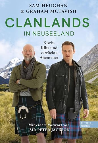 Clanlands in Neuseeland: Kiwis,Kilts und verrückte Abenteuer für 20,99 EUR bei amazon.de Bild: Clanlands in Neuseeland: Kiwis,Kilts und verrückte Abenteuer für 20,99 EUR bei amazon.de