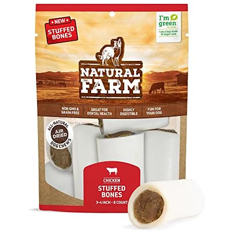 Natural Farm Chicken Filled Bones 6 Pack Cover