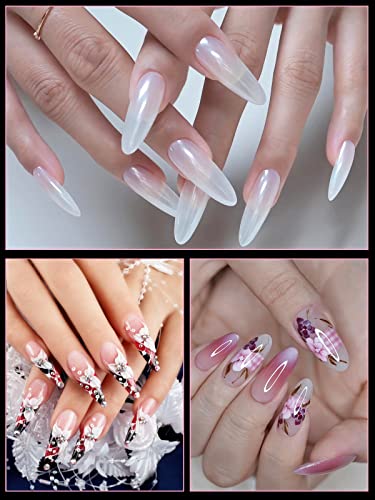 Kalolary 120PCS Unghie Finte Nail System Form