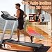 KITOPA Foldable Treadmill with Auto Incline 18%, 20 km/H Treadmills for Home Gym, 7HP Quiet Motor, APP & Heart Rate, LED Display Running Machines for Heavy People 180KG