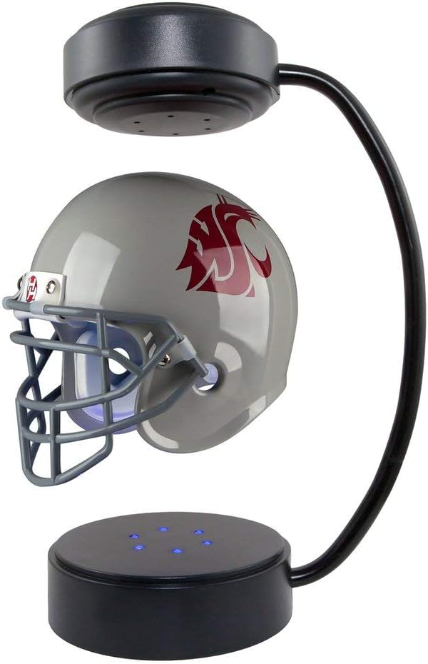 Rutgers Scarlet Knights NCAA Hover Helmet - Collectible Levitating Football Helmet with Electromagnetic Stand : Everything Else