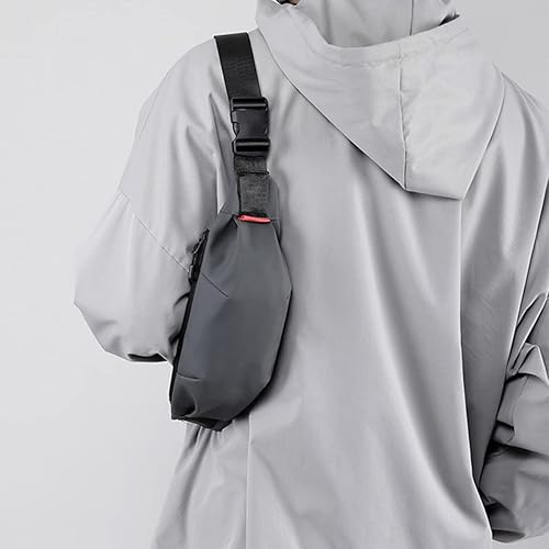 Miniatura 3 de Bolso bandolera impermeable para hombre, bolsa de viaje para mujer, mochila cruzada ligera para ciclismo, senderismo, trabajo, escuela