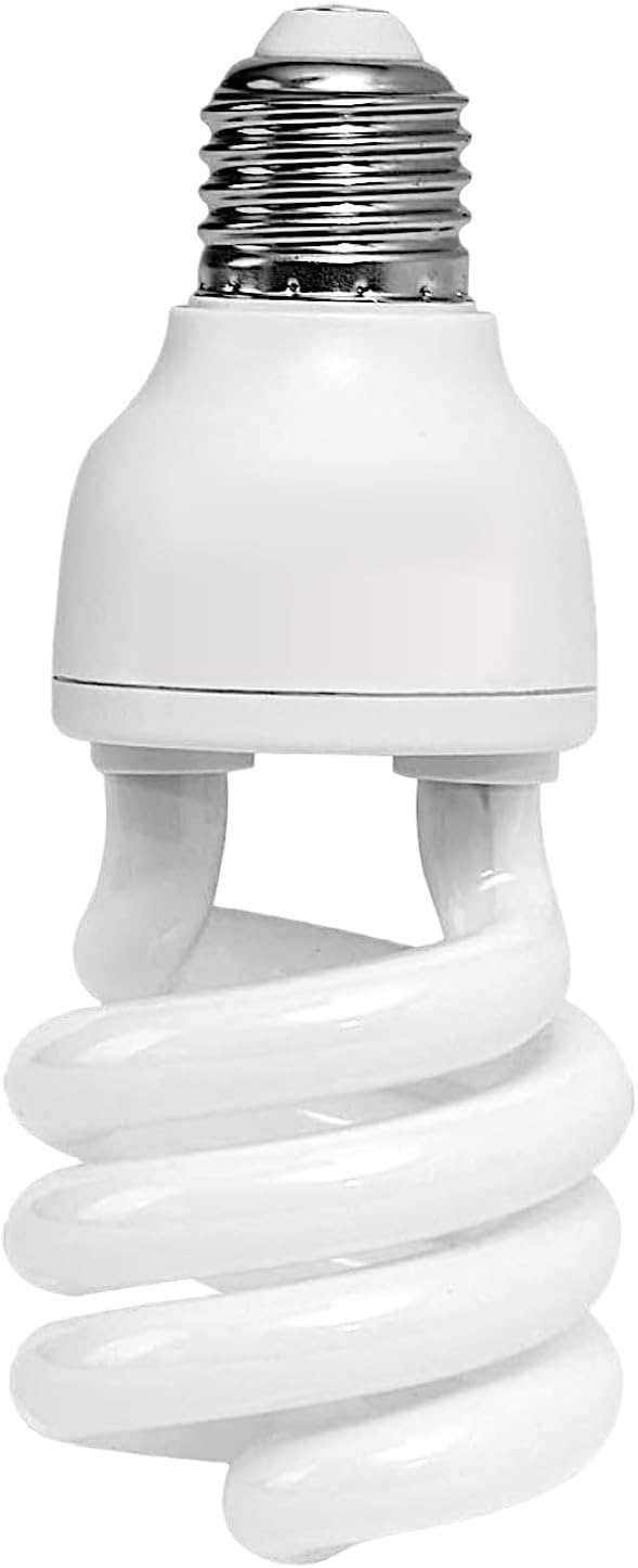 MRREPTILE UVB Reptile Lamp Light, 24W 10.0 UVB Bulb Light for Reptiles, UVA UVB Reptile Light, Desert Reptiles UVB Lamp for Bearded Dragon