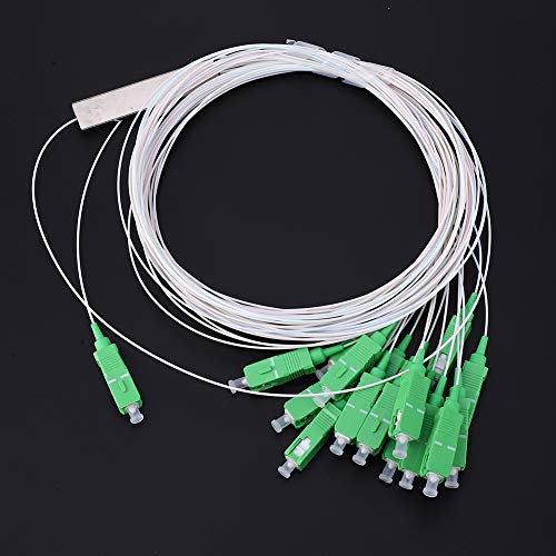 Leapiture Micro Fiber Optic Splitter 1x16 PLC Type Optical Splitter Optical Fiber Splitter Box Fiber Optic Coupler Simpler for Industrial