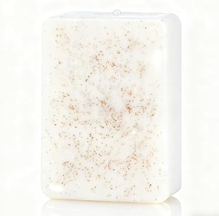 Coconut & Kojic Acid Exfoliating Scrub Soap, 3.53 oz (100g) Bar, Pack of 1-3-in-1 Body, Hand, and Face Cleanser for Smooth, Radiant Skin - Helps Reduce Chicken Skin Bumps, Safe for Sensitive Skin