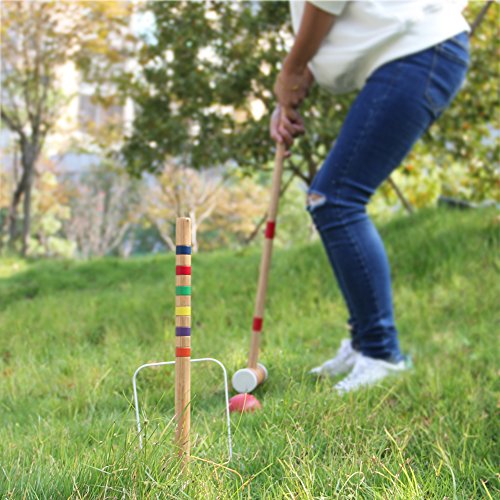 Juegoal Six Player Croquet Set - Image 3