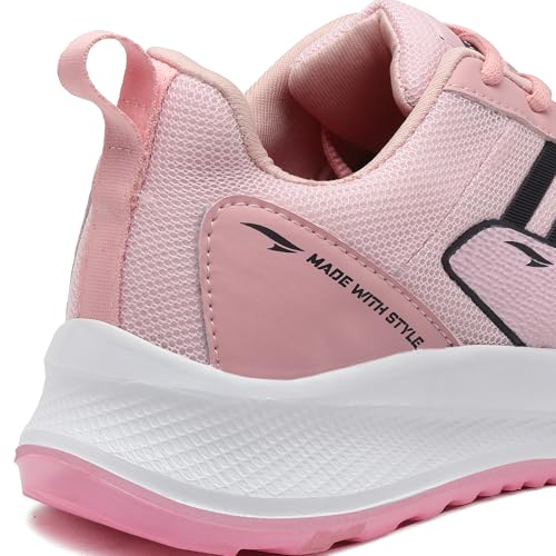 Image of ASIAN Women's Mercury-12 Casual Sneaker Shoes Lightweight Soft & Comfortable with Extra Cushion Lace-Up Shoes for Women's & Girl's