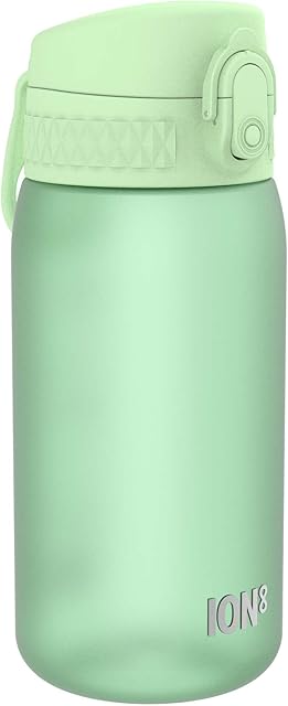 Ion8 Niños, Baby Gray Water Bottle, 400 ml (13 oz)