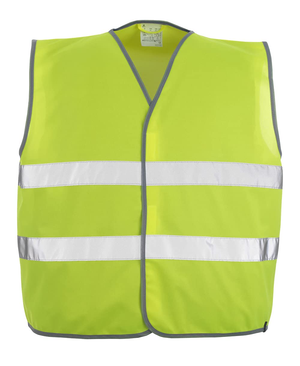 Mascot50187-874-17 Weyburn Safe Classic Touch Fastening Class 2 Traffic Vest, Size X-2XLOne, Hi-Vis Yellow