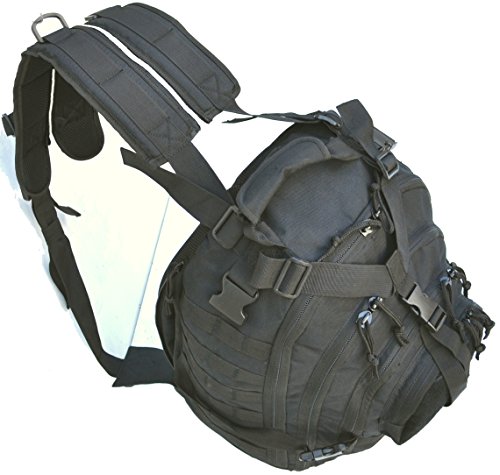 Explorer U.S. Military Level 3 Tactical Backpack, Black, Large