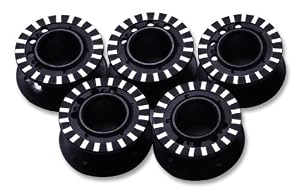 Bernina Jumbo-Spulen 5er-Set Schwarz 7er/4er Serie
