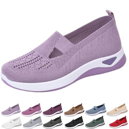 Wang Damai Women's Orthopedic Walking Shoes,Woven Breathable...