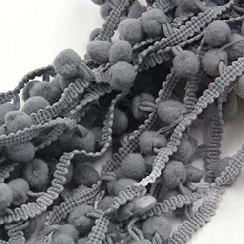 20 Yards/Lot 0.39In Pom Pom Trim Ball Fringe Ribbon Diy Sewing Accessory Lace 17 Colors For Home Party Decoration #TOP2
