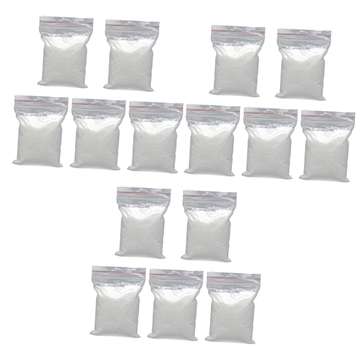 DOITOOL 15 Paquetes Decoración De Pecera Arena Blanca Arenas Decorativas para Acuarios Arena De Acuario De Agua Salada Maceta Decoraciones De Plantas Arena para Pecera Material Ensacado