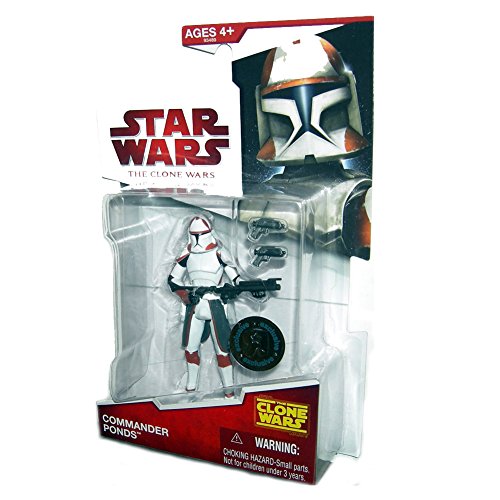 🔥 Crazy Deals Hasbro Star Wars 2009 Clone Wars Animated Exclusive Action Figure Commander Ponds