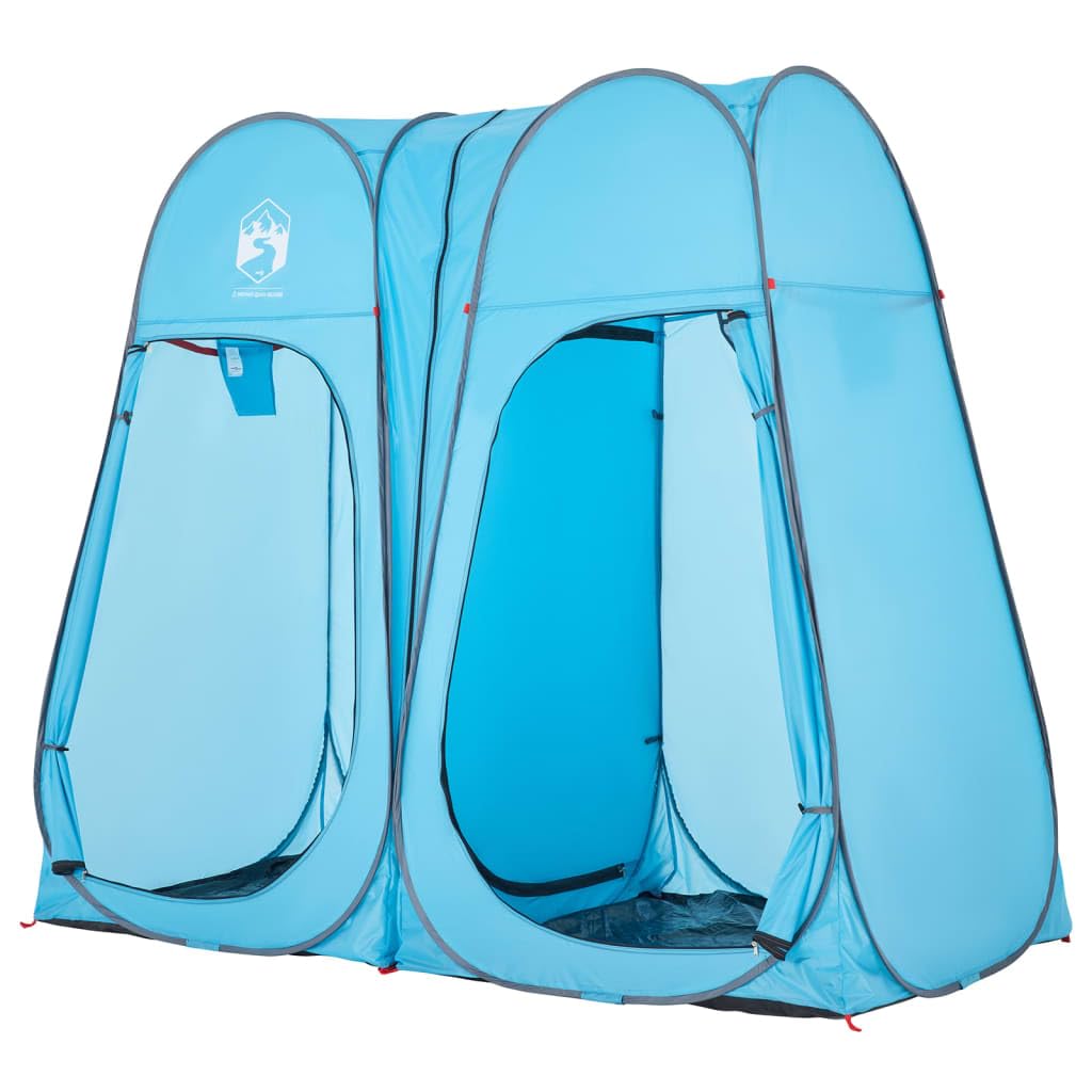 LAPOOH Sichtschutzzelt Blau Pop-Up Wasserdicht, Duschzelt Camping, Toilettenzelt, Campingtoilette, Heckzelt, Campingklo - 4004138