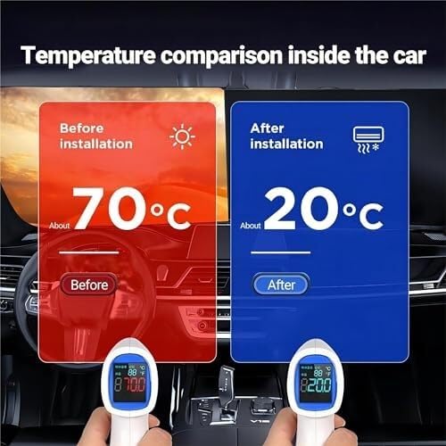 Parasole Auto Per Skoda Per Karoq 2018-2025 Parabrezza pieghevole per finestrini anteriori 'auto, blocca i raggi UV Tendine Parasole