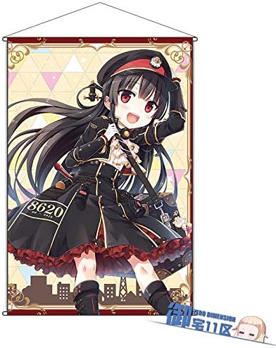 Amazon Coskore タペストリー まいてつ Maitetsu 同人 装飾 壁掛け 部屋飾 りポスター 掛ける絵 巻物 軸物 アニメ おしゃれ 萌え 90cmx60cm アニメ 萌えグッズ 通販
