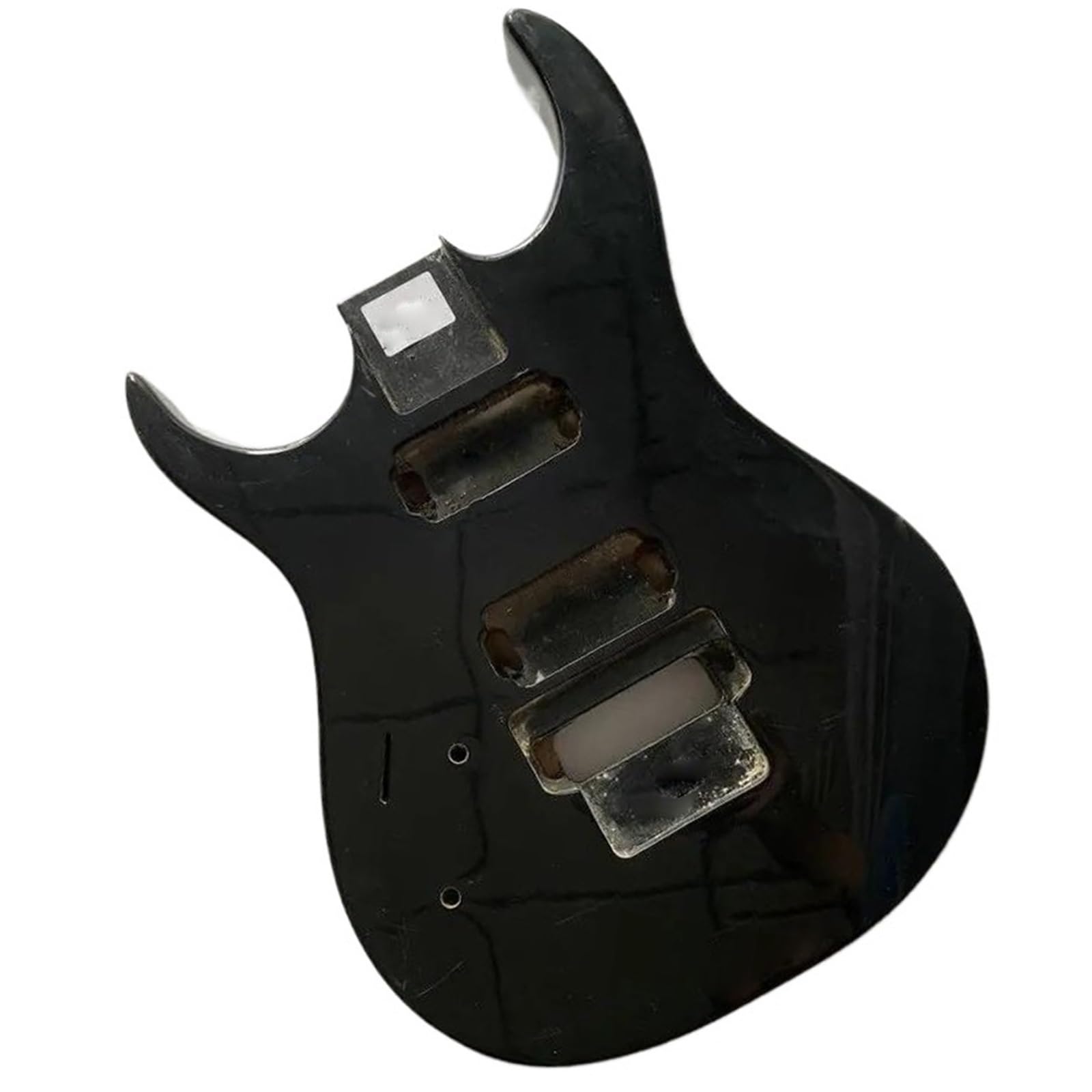 Standard Korpus Gitary Gitara Elektryczna Czarna Obudowa DIY Profesjonalna Wydajność