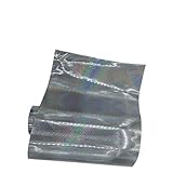 Qurbuns Car Holographic Laser Honeycomb Graphic Headlight Taillight Tint, 11.81' x 39.37' DIY Self-Adhesive Film Sheet, Waterproof Rear Tail Light Cover Trim for Most Vehicles (Black)