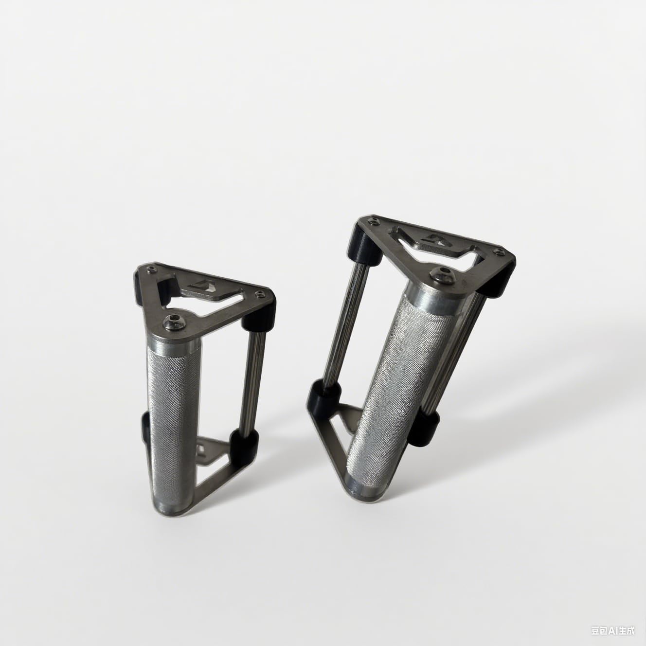 Push Up Stand, Pushup Handles with Aluminum Alloy Grips for Strength Training, Heavy-duty Push Up Bars with Anti-slip, Odor-free Silicone Pads,1 Pair