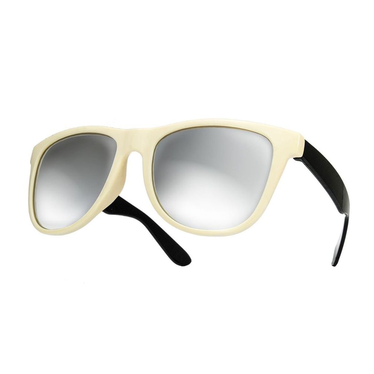 Morefaz Men's Duo Black Mirrored Sunglasses Fashion Mirror Air Force Unisex Vintage Lens Uv400 (Duo Black) Mfaz Ltd