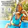 WaterLand Baby Carrier - Innovative Carrier You Can Use Both in Water & Land - Waterproof Infant Chest Holder with Adjustable Straps, Lightweight Toddler Harness for Pool & Beach (Black) #1
