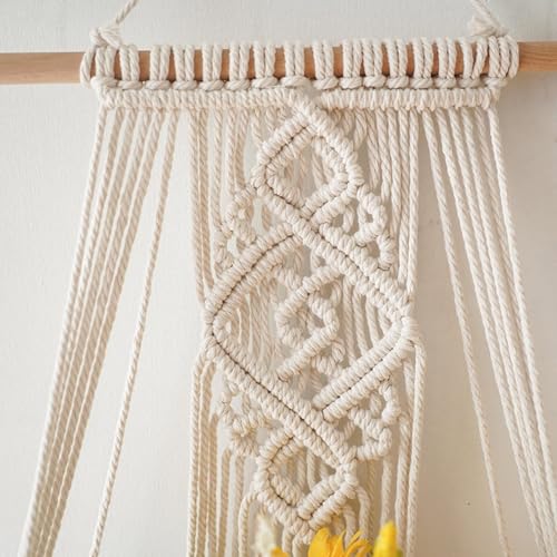 Étagères en style rustique avec tissage artisanal pour chambre - 7