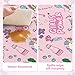 HAOCOO Kawaii Large Desk Mat for Girls, 35.4
