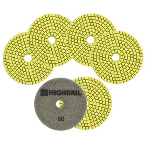 HIGHDRIL Húmedo Disco Pulido Diamante 6