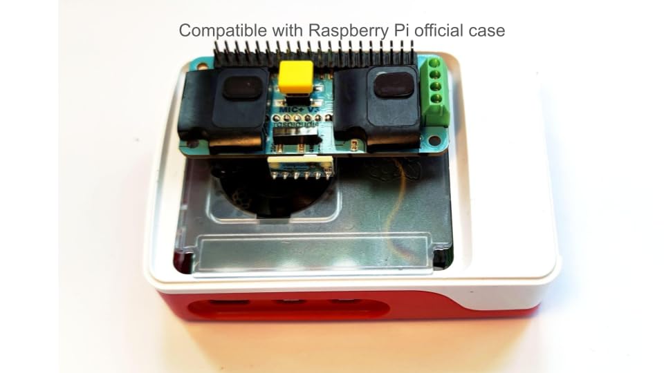 Image of RASPIAUDIO Audio DAC Hat Sound Card for Raspberry PI5 All Models Pi4 / Pi Zero / Pi3 / Pi3B / Pi3B+ / Better Quality Than USB (Mic+ V3)