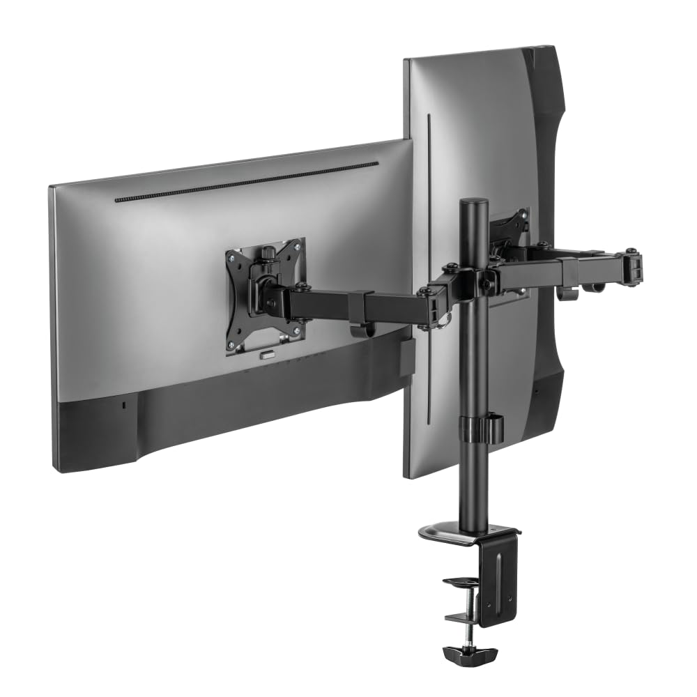 iggual VESA 75x75mm do 100x100mm (waga maks. 9 Kg na ramię)
