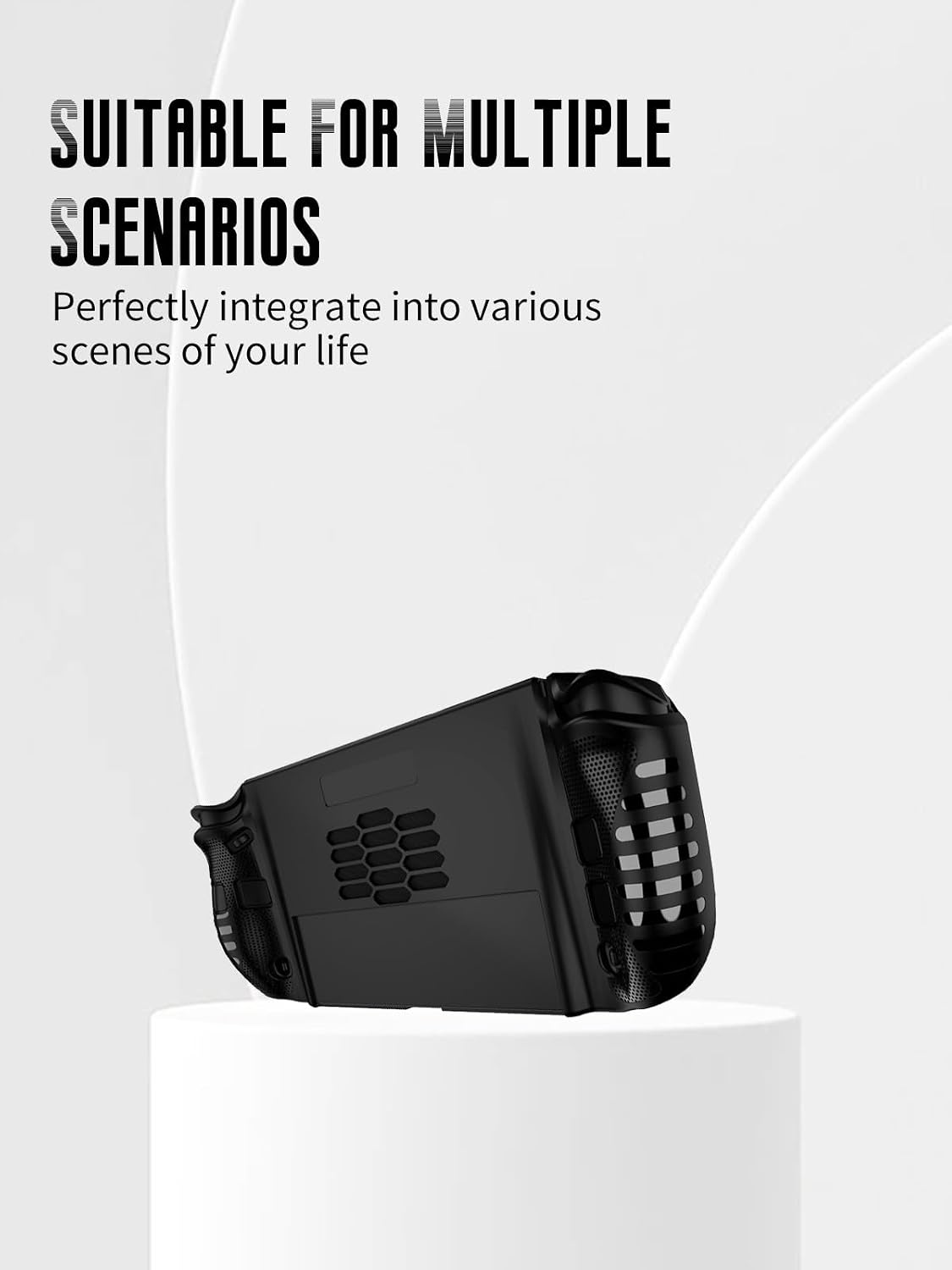 Case for Lenovo Legion Go 2 8.8-Inch 2025, Flexible TPU Protective Cover, Shockproof (Black)