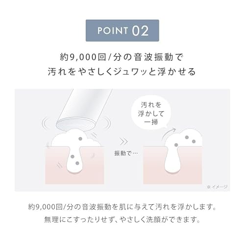 SALONIA イオンフェイシャルブラシ＆エクストラクリーミーフォーム 洗顔ブラシ