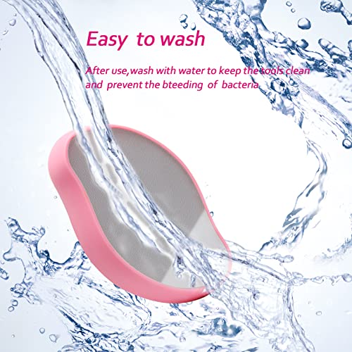 Firrenty-Crystal-Hair-Eraser-for-Women-and-Men-5th-Generation-Upgrade-Painless-Exfoliation-Crystal-Hair-Remover-Portable-for-Quick-Exfoliation-Crystal-Hair-Eraser-Reusable-Hair-Remover-ToolPink