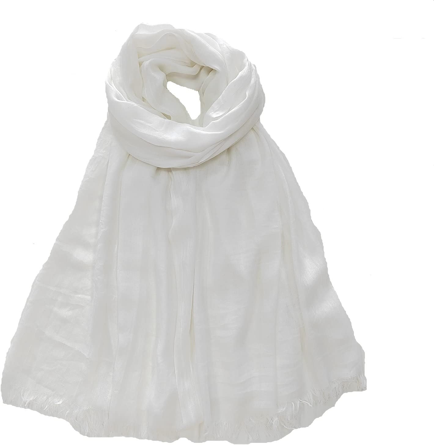 TITFUS Soft Large Oversize Spring Summer Sheer See Through Scarf Shawl Wrap 12+ Colors