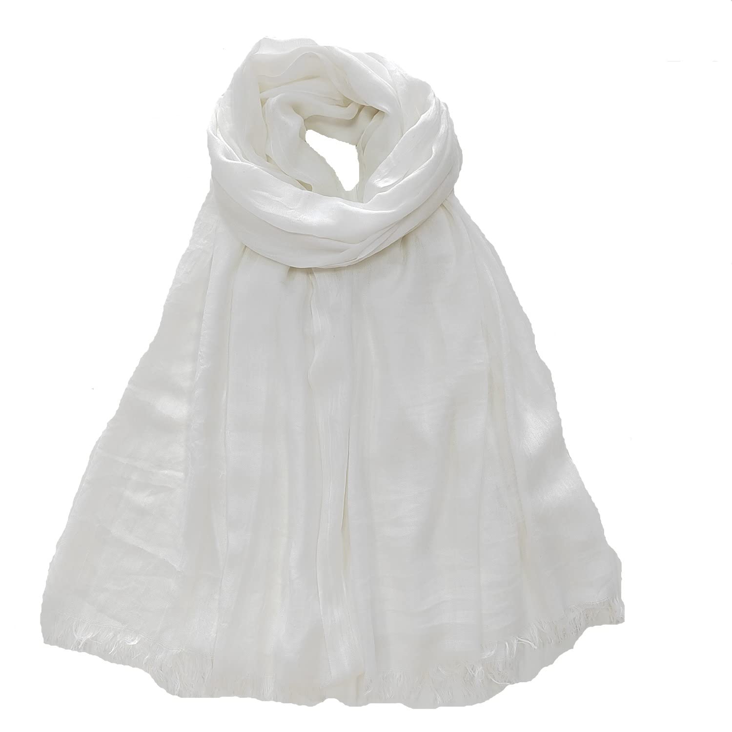 TITFUS Soft Large Oversize Spring Summer Sheer See Through Scarf Shawl Wrap 12+ Colors