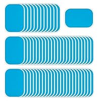 flintronic 66 Stück EMS Gel Pad, Bauchmuskeltrainer Gel Pads Abs Trainer Ersatz Gel Pads, Multifunktionale Hydrogel für für EMS Trainer Bauchtrainer Elektrische Muskelstimulation