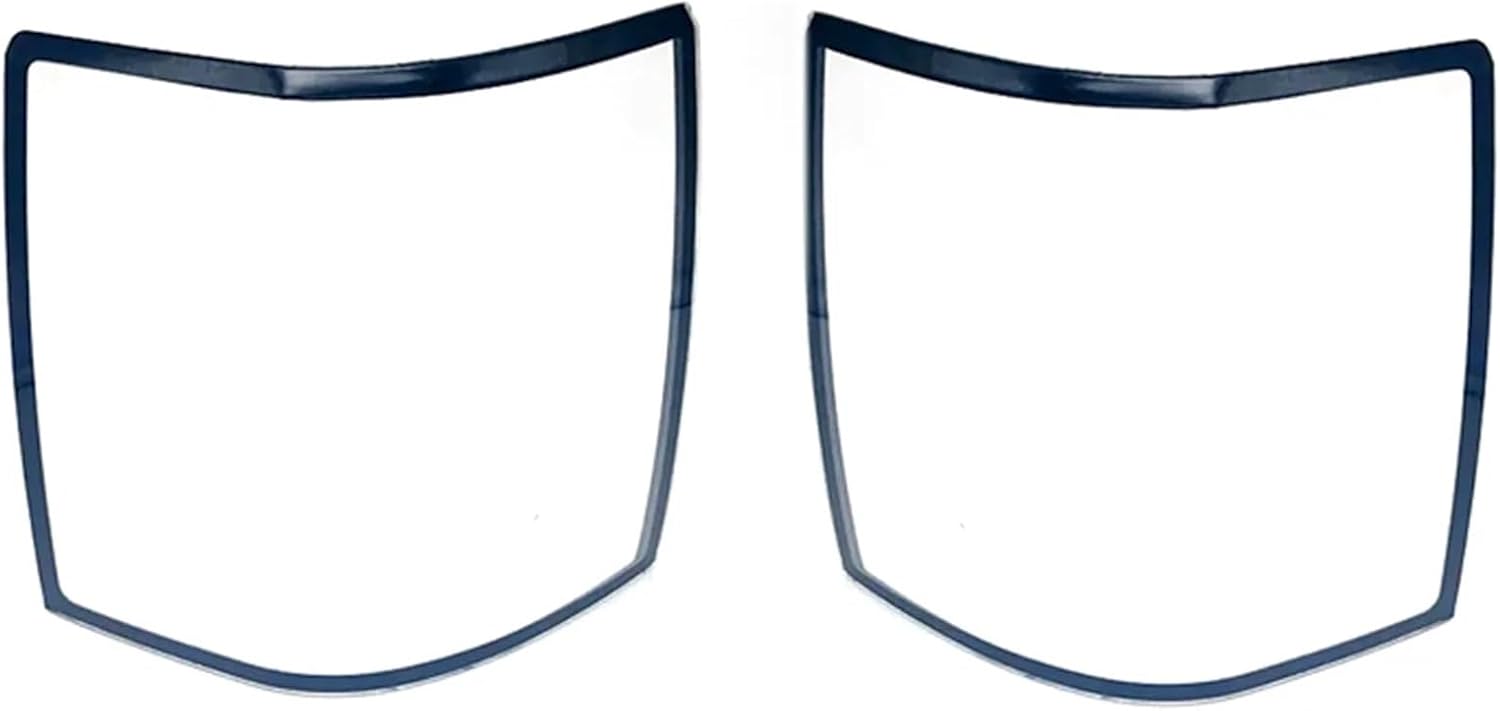 Compatible For Land Rover Range Rover Administration 2010-2012 Executive Edition Vogue Rear Tail Light Cover Trim Chrome Tail Lamp Frame(Style B)