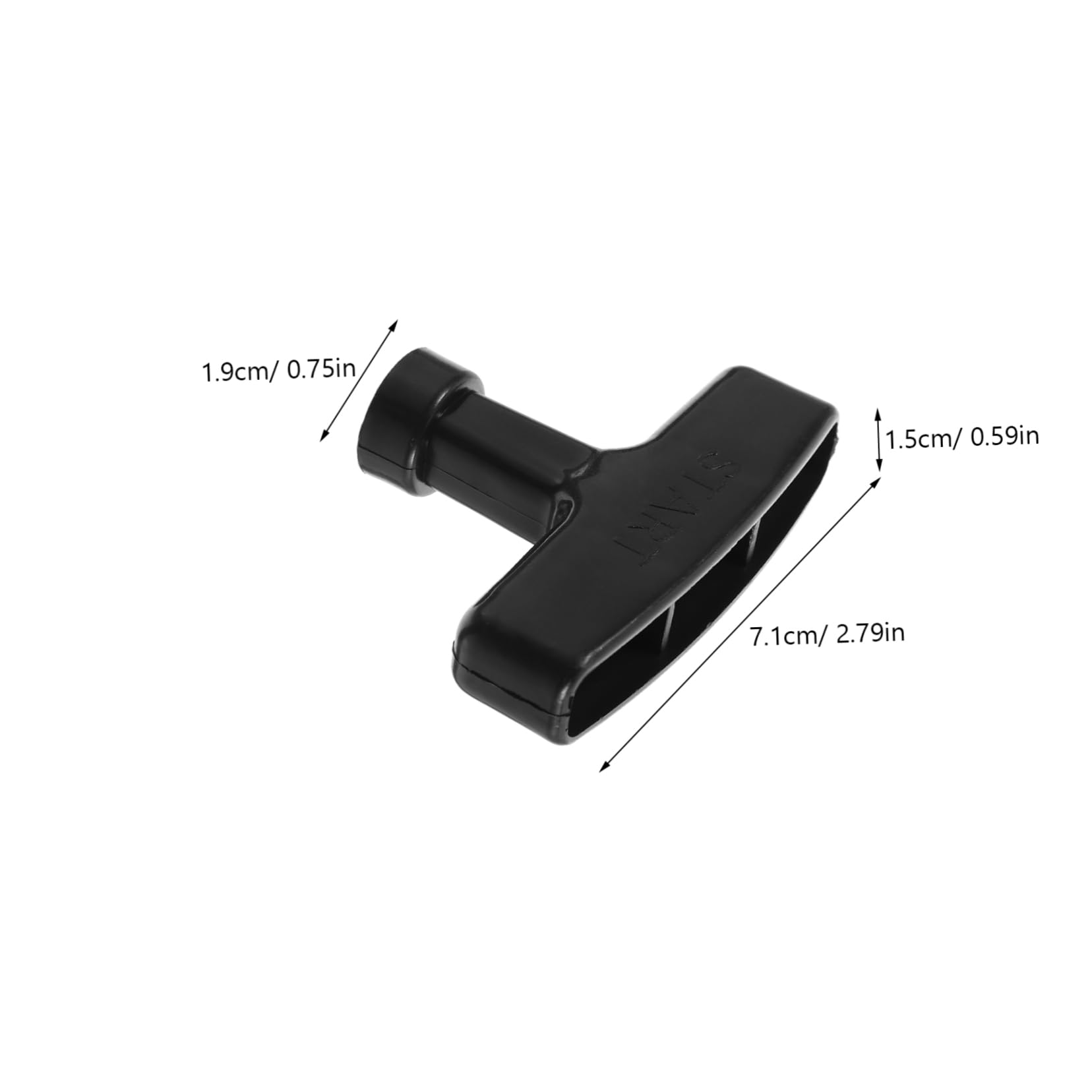 Abaodam 10Pcs Pull Start Starter Handle for Engine Accessories Durable Replacement for Lawn Mowers Generators Chainsaws Water Pumps and More