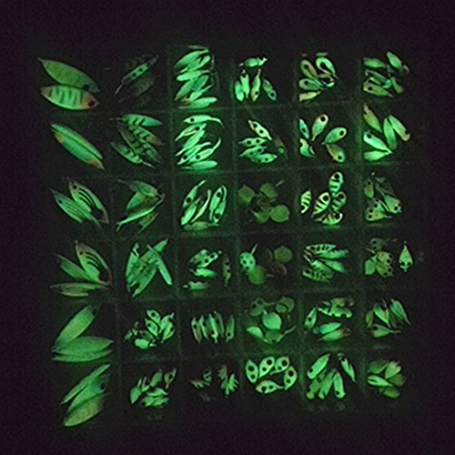Krazywolf 25 Pieces Glow in Dark Ice Fishing Jig Kit - Thumbnail 5