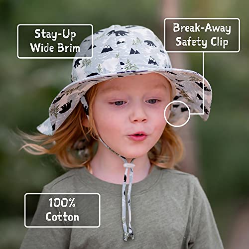 JAN & JUL Breathable Cotton Sun Hat with 50+ UPF Protection for Toddler Boys4