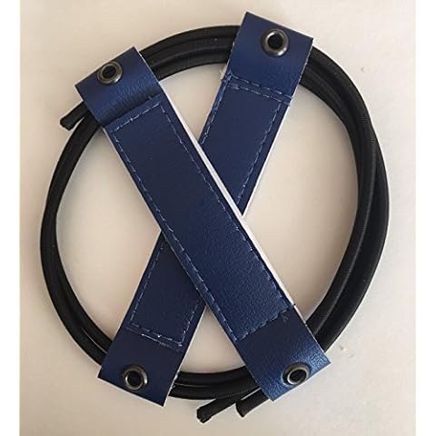 Fix My Gear Pro Goalie Shock Toe Straps (Blue) Cover