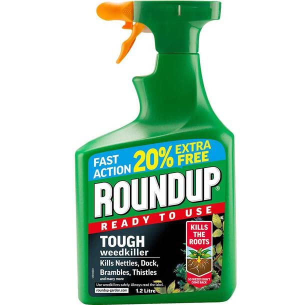 Buy Easylife Roundup Weed Killer Extra Strong Spray, 1.2L Glyphosate