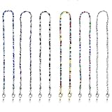 【Klassischer Durchschnitt, um Ihre Brille nicht zu verlieren.】 Die Anschlüsse können an verschiedenen Zweigen rutscht werden. Der Nicht -Flip -Ring kann fest und sicher auf Ihrer Brille fixiert werden, so dass die Brille nicht fallen, insbesondere wenn Sie an Aktivitäten im Freien teilnehmen. Gehen Sie gut mit Sonnenbrillen, Lesebrillen, Sicherheitsbrillen und vielem mehr.