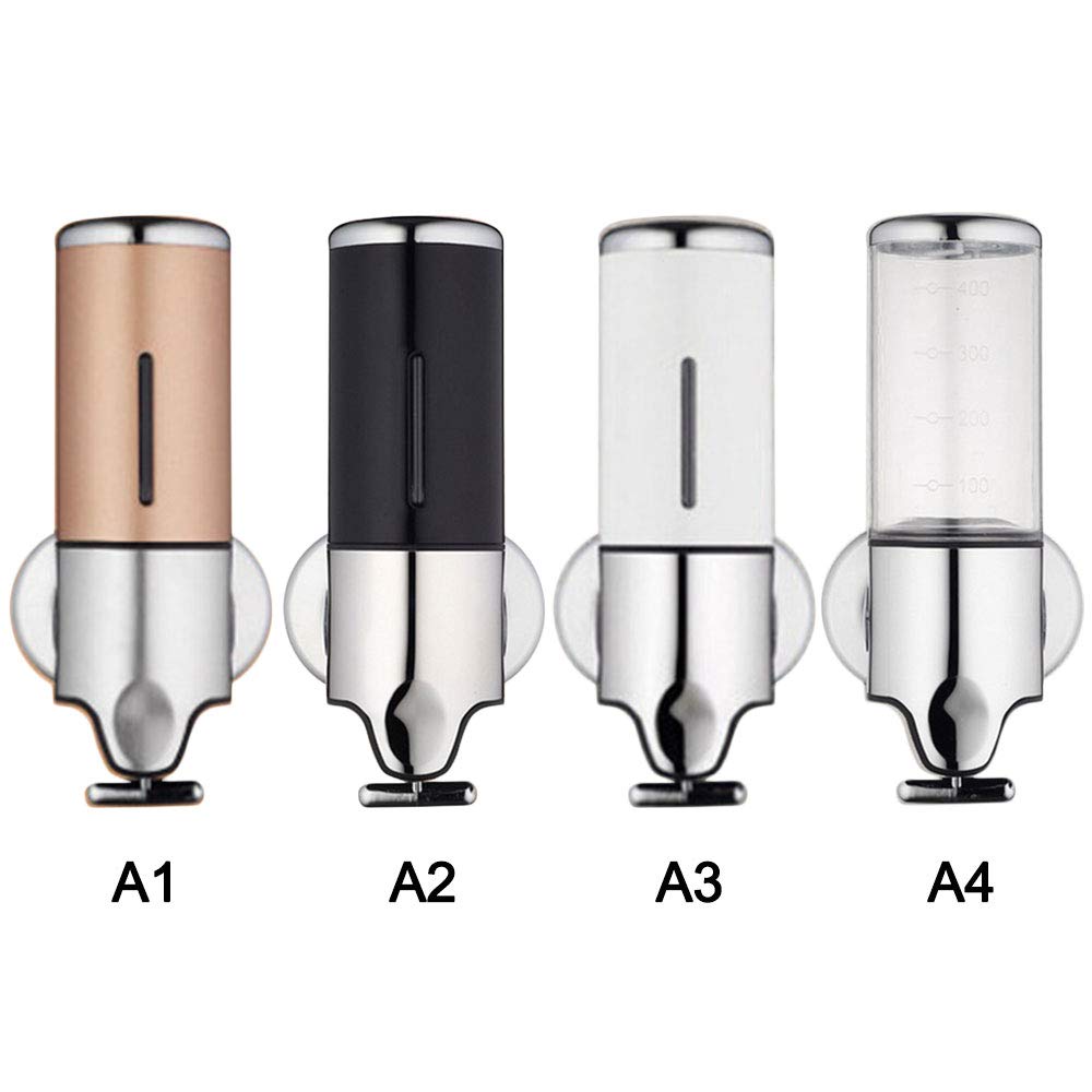 Dispensador de jabón y champú for baño Cocina 500 ml (17 oz)