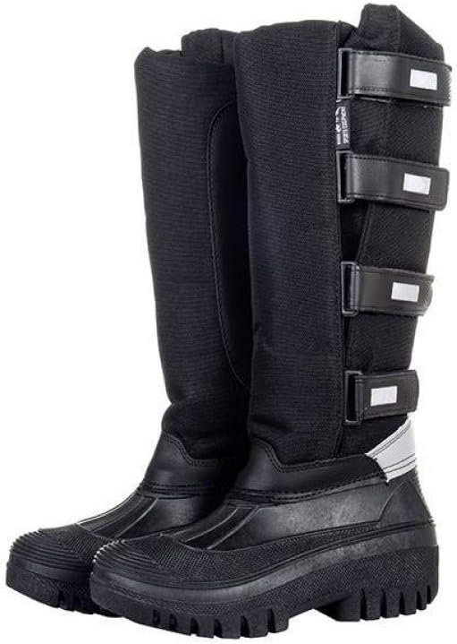HKM Thermo Mucker, Unisex Thermo Mucker Riding Boots - Black, Size UK 6/EU 39