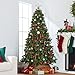 Best Choice Products Artificial Christmas Tree, 7.5ft Premium Unlit Realistic Spruce Holiday Décor w/Dense Branches, Easy Assembly, Metal Base